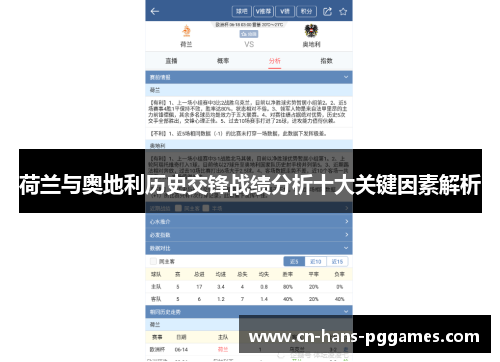 荷兰与奥地利历史交锋战绩分析十大关键因素解析